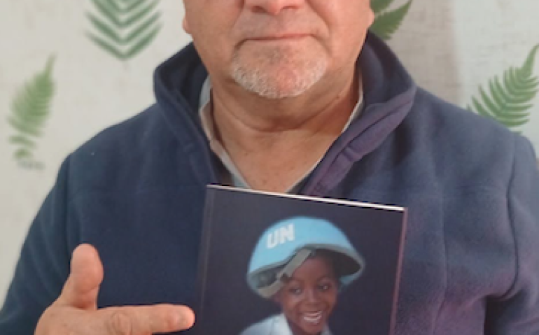 Carlos Burnes y su última obra