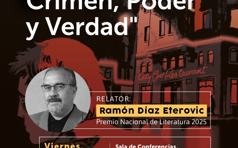 Flyer Ramón Díaz Eterovic