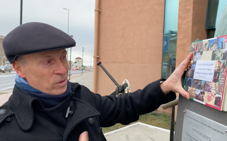 Pietrio Bianchini junto a Pigafetta
